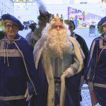 مشرق کے تین بادشاہوں کی ہسپتال ویل دے ہیبرون میں زیرِ علاج بچوں سے ملاقات