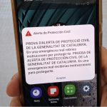 سِول پروٹیکشن کاتالونیاسال کے آخر سے پہلے موبائل پر مختلف آوازوں کے ساتھ پیغامات بھیجے گا