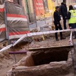 بارسلونا میں سڑک کی کھدائی کے دوران ہسپانوی خانہ جنگی کا فضائی حملوں سے بچاؤ کی پناہ گاہ دریافت